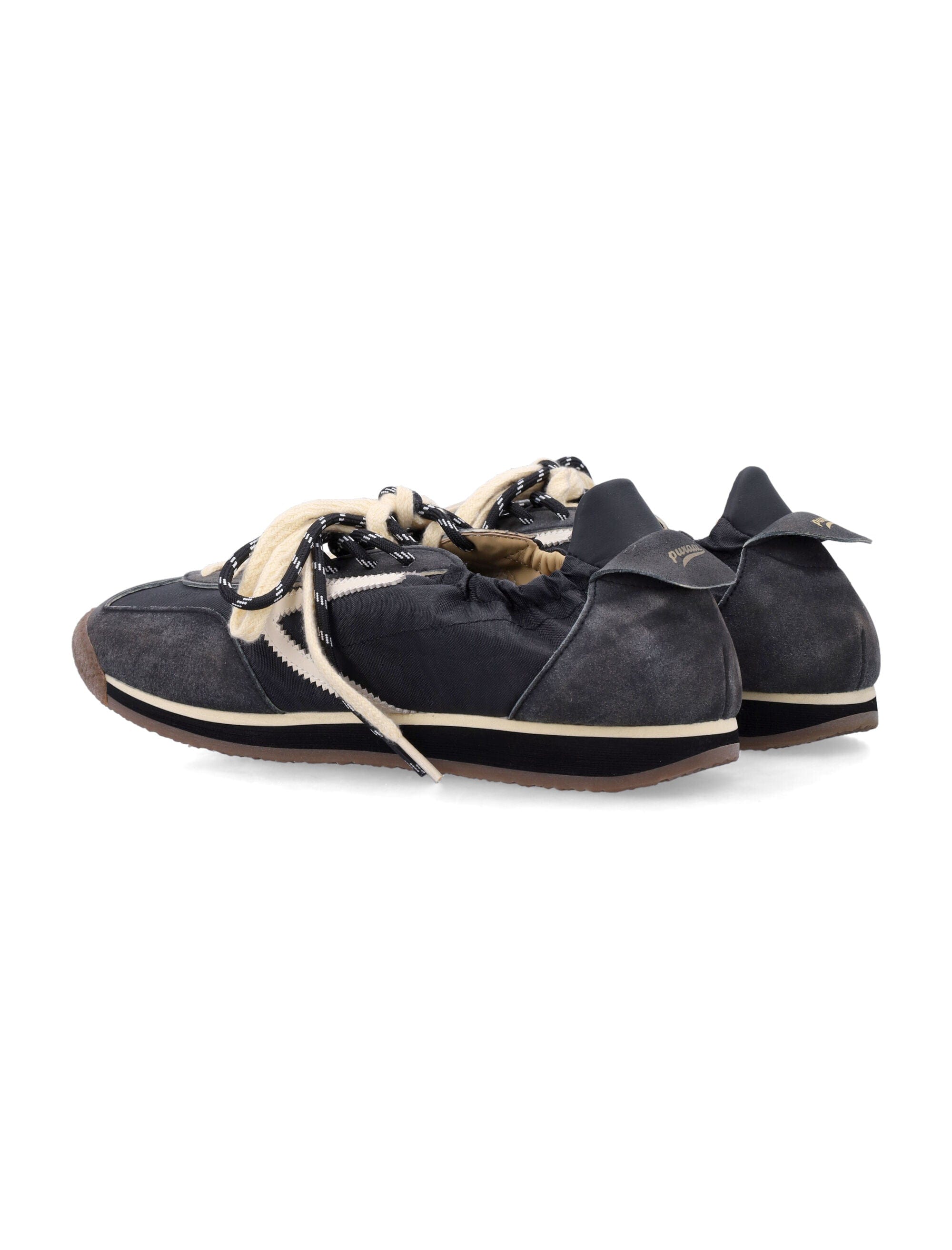 Vintage Panther Vintage Nylon Suede Sneakers