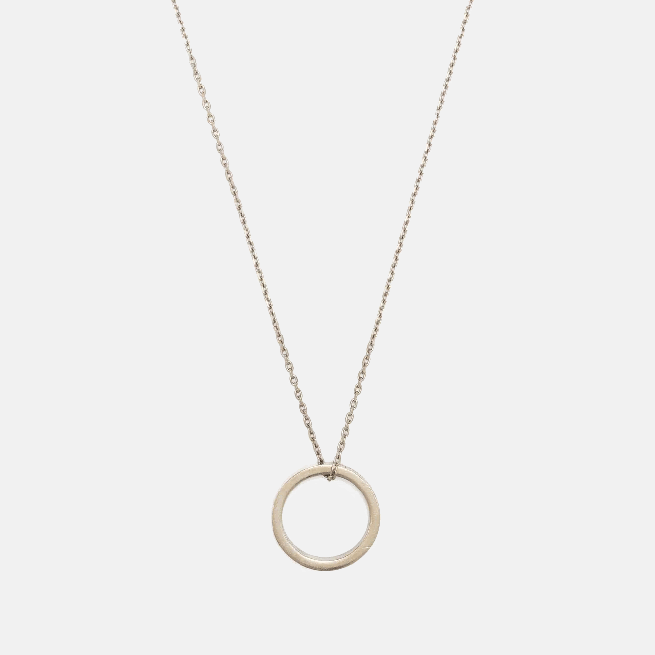Maison Margiela LOGO RING Necklace - Silver