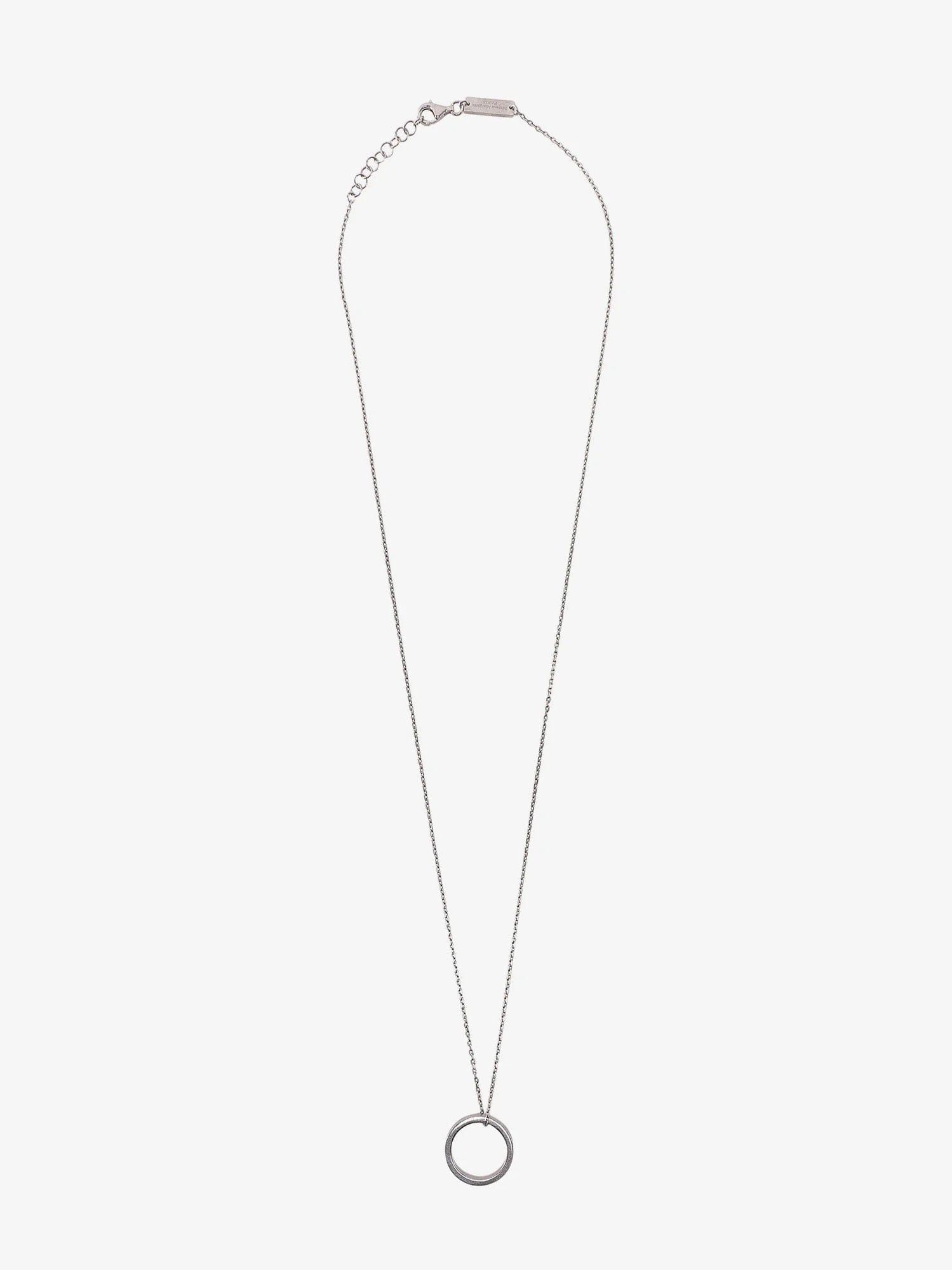 Maison Margiela LOGO RING Necklace - Silver