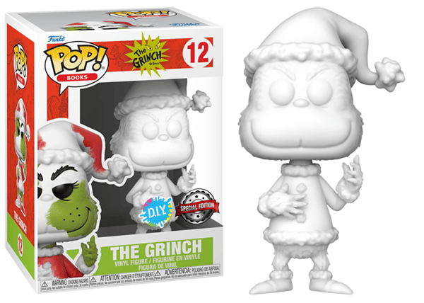 Funko Pop! The Grinch D.I.Y, Dr. Seuss 12 - Special Edition Exclusive Vinyl Figure in PopShield Protector