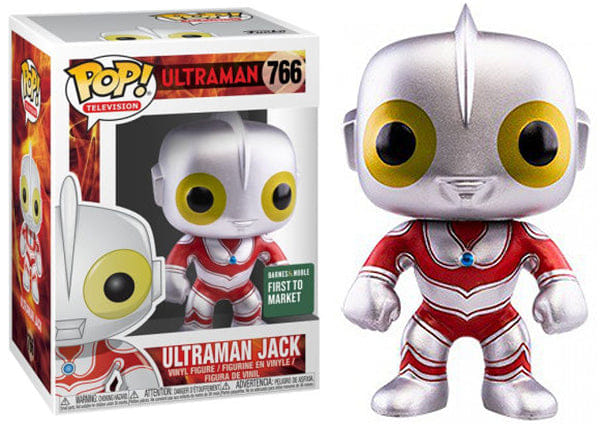 Funko Pop! Ultraman Jack First to Market, Ultraman 766 - Barnes & Noble Exclusive Vinyl Figure in PopShield Protector