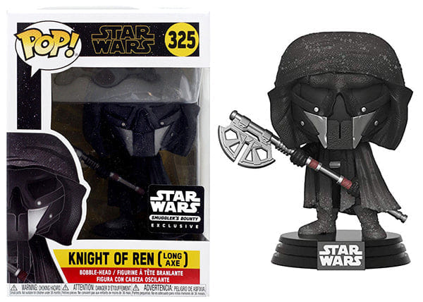 Funko Pop! Knight of Ren Long Axe 325 - Smuggler's Bounty Exclusive Vinyl Figure in PopShield Protector