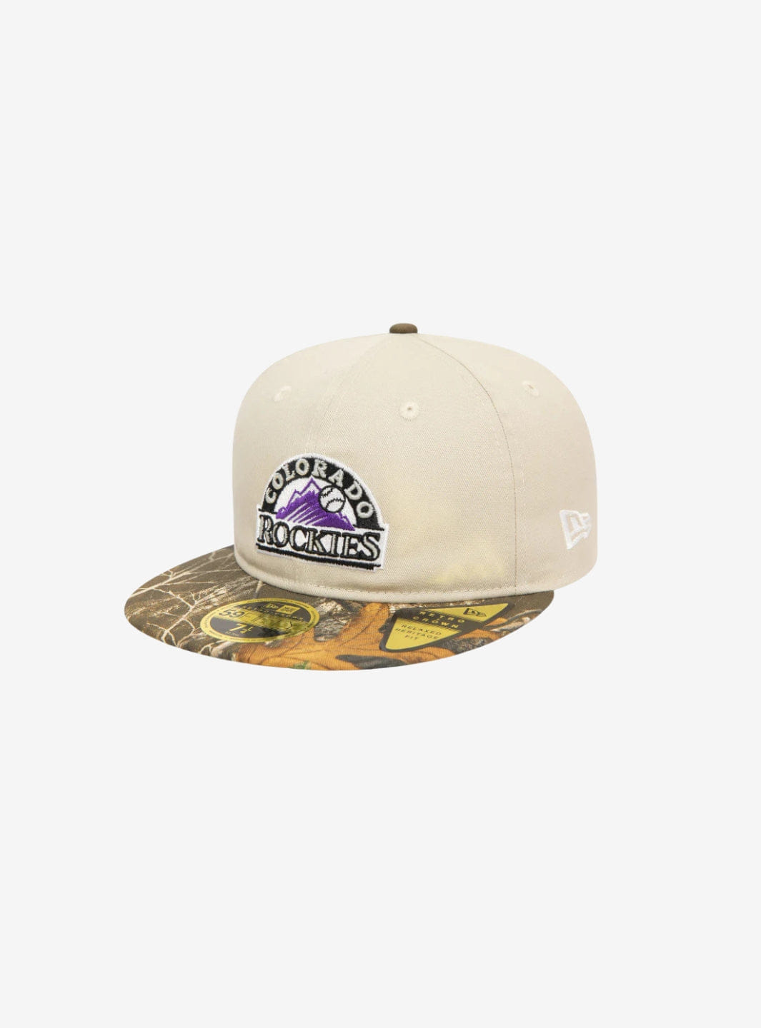New Era Colorado Rockies Retro Crown 59FIFTY Real Tree Camo