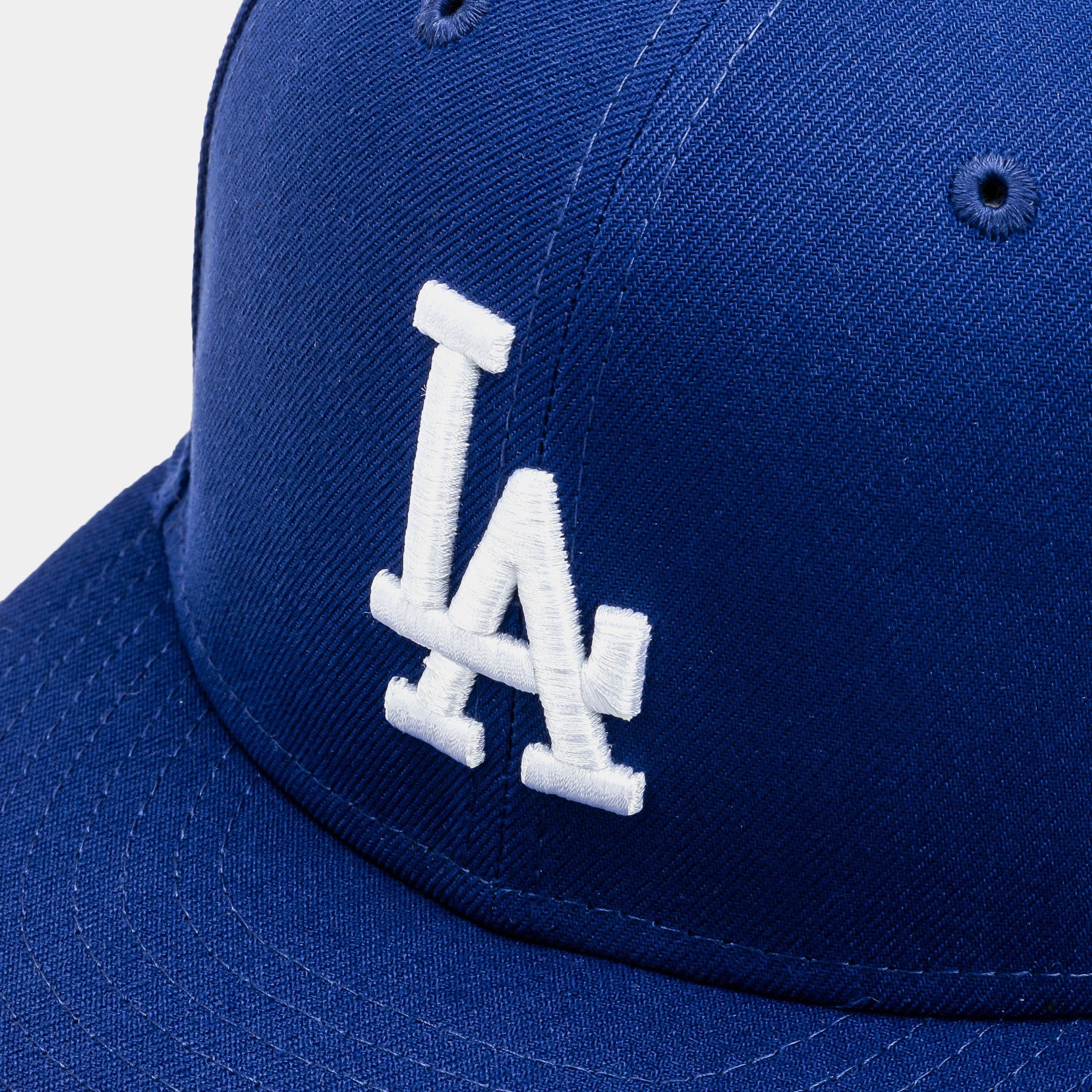 NEW ERA Los Angeles Dodgers Authentic 59Fifty Fitted Mens Hat (Royal/White)