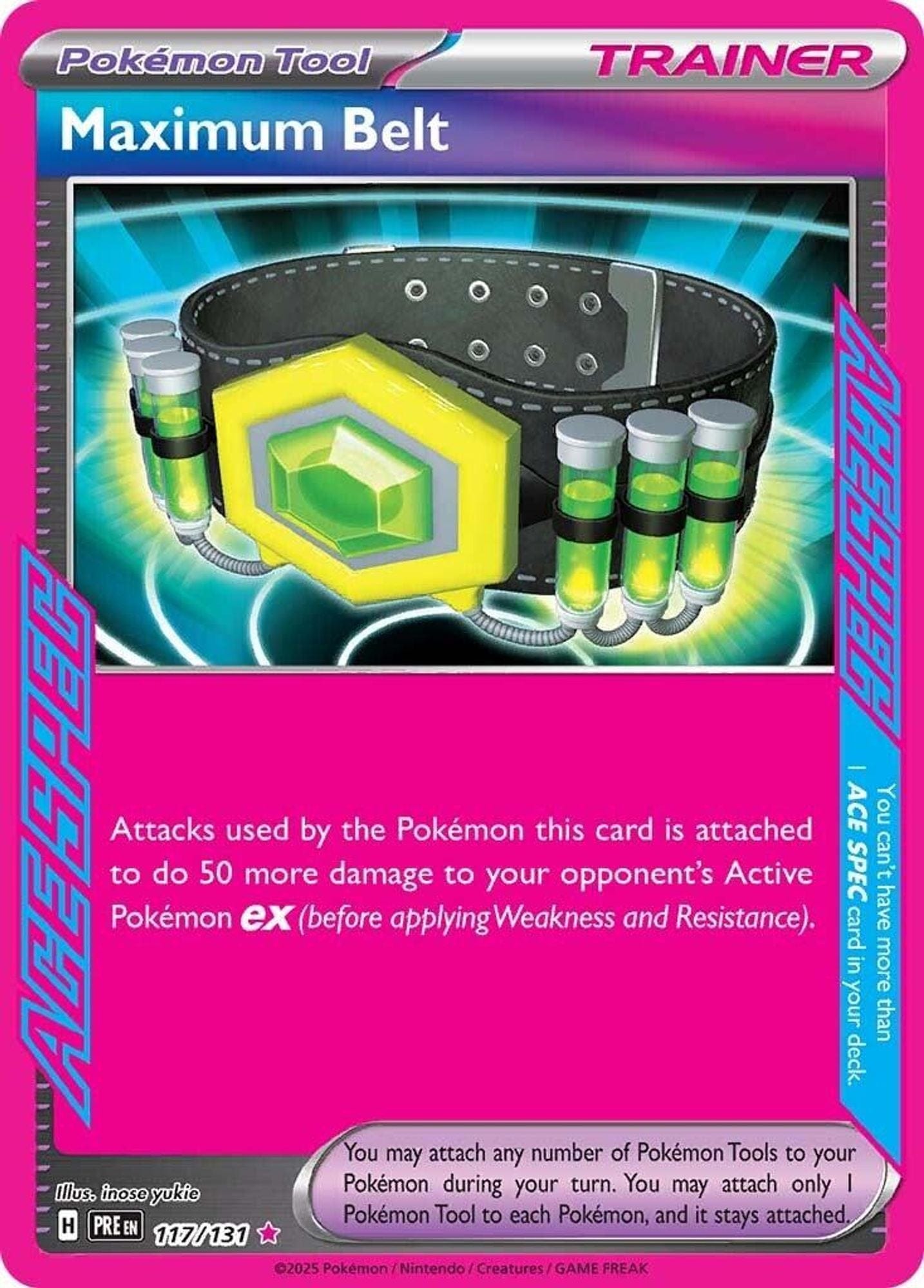 Pokemon Maximum Belt - SV: Prismatic Evolutions