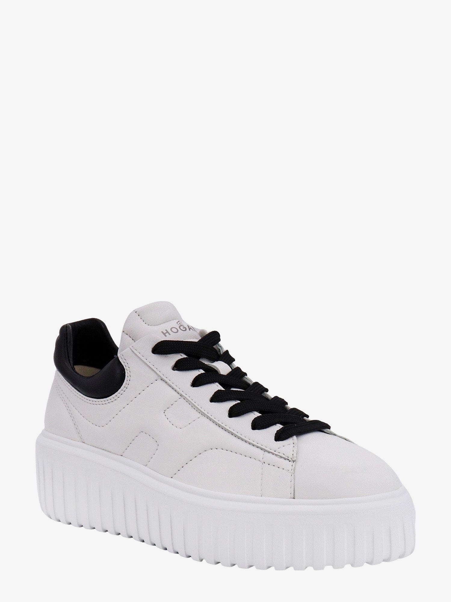 HOGAN H - Stripes leather sneakers