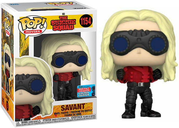 Funko Pop! Savant The Suicide Squad Movie 1154 - 2021 Fall Convention Exclusive Vinyl Figure in PopShield Protector
