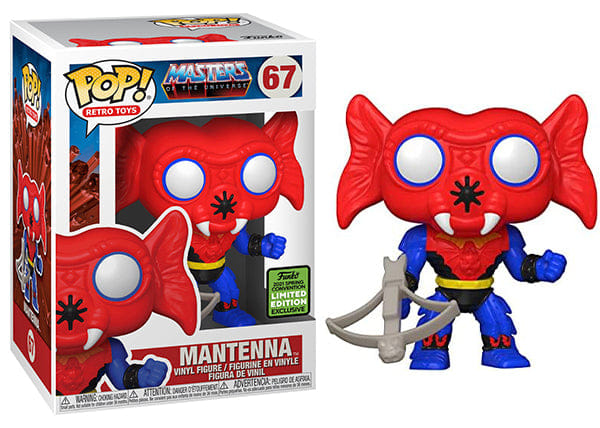Funko Pop! Mantenna Retro Toys, Masters of the Universe 67 - 2021 Spring Convention Exclusive Vinyl Figure in PopShield Protector