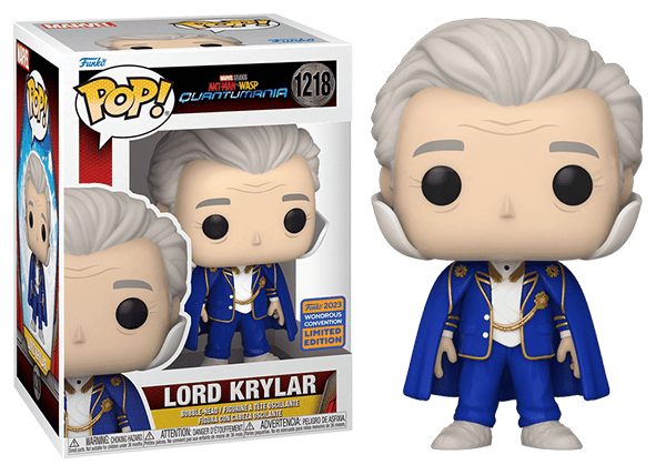 Funko Pop! Lord Krylar Ant - Man and The Wasp Quantumania 1218 - 2023 Wondrous Convention Exclusive Vinyl Figure in PopShield Protector