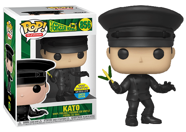 Funko Pop! Kato Unmasked, Green Hornet 856 - 2019 SDCC/ Toy Tokyo Exclusive Vinyl Figure in PopShield Protector