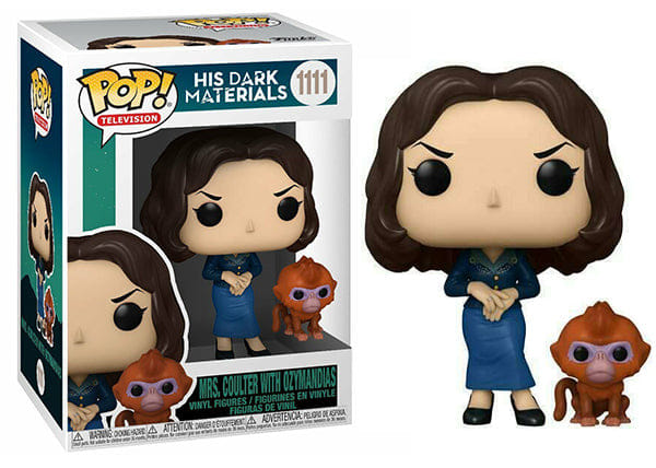 Funko Pop! Mrs. Coulter w/ The Golden Monkey His Dark Materials 1111 Vinyl Figure in PopShield Protector