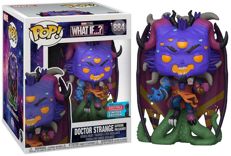 Funko Pop! Doctor Strange Supreme Unleashed What If...?, 6 - inch 884 - 2021 Fall Convention Exclusive Vinyl Figure