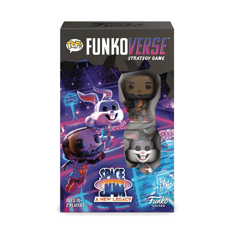 Funko Pop! Funkoverse Strategy Game Space Jam: A New Legacy LeBron James & Bugs Bunny ** 2 - Pack Vinyl Figure