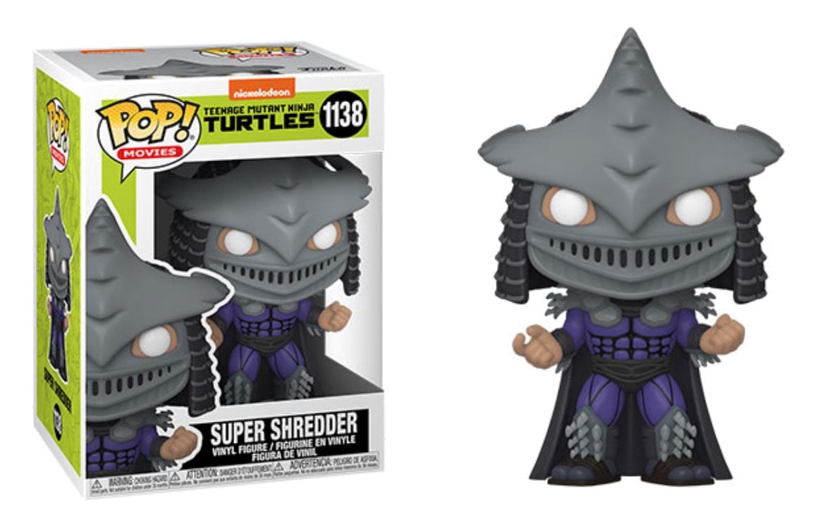Funko (Light Box Damage) Teenage Mutant Ninja Turtles (TMNT) Super Shredder (Secret of the Ooze) Funko Pop! #1138