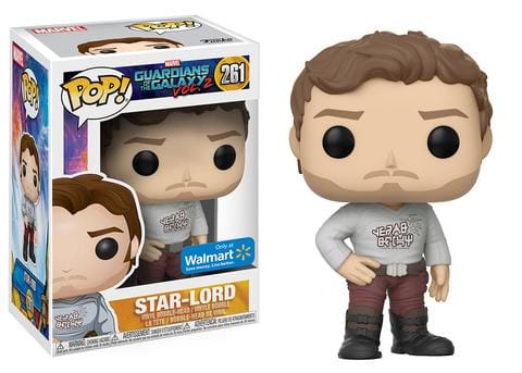 Funko (Box Damage) Funko Pop! Guardians of the Galaxy Vol 2 Star - Lord (Gear Shift Shirt) Exclusive #261