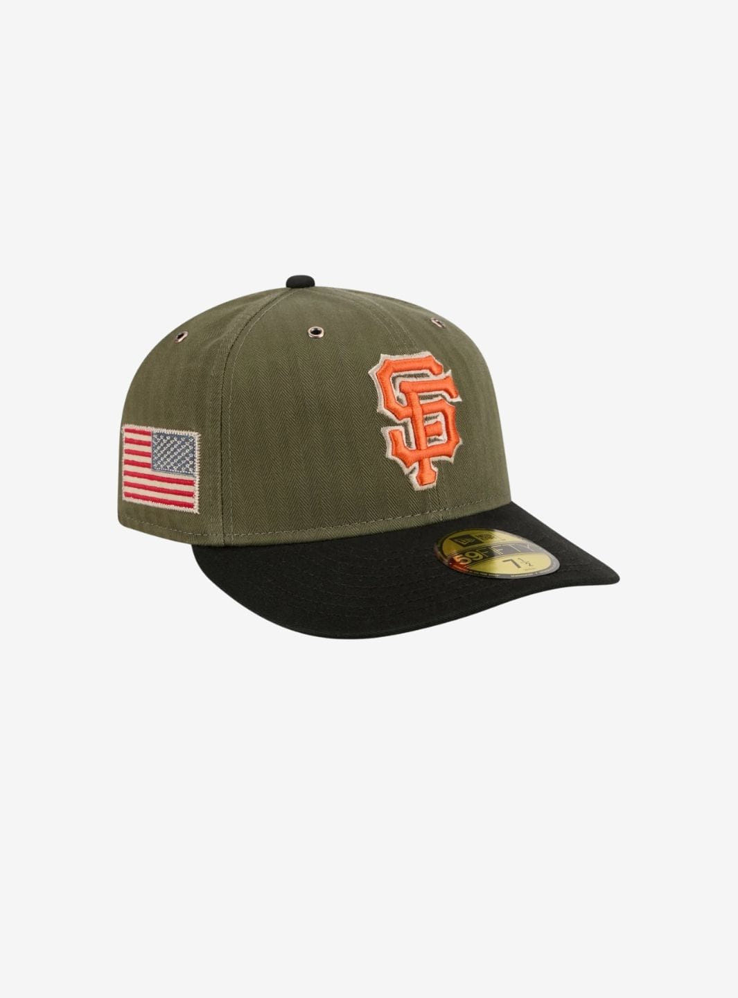 New Era San Francisco Giants Three Looms American Herringbone 59FIFTY Fitted