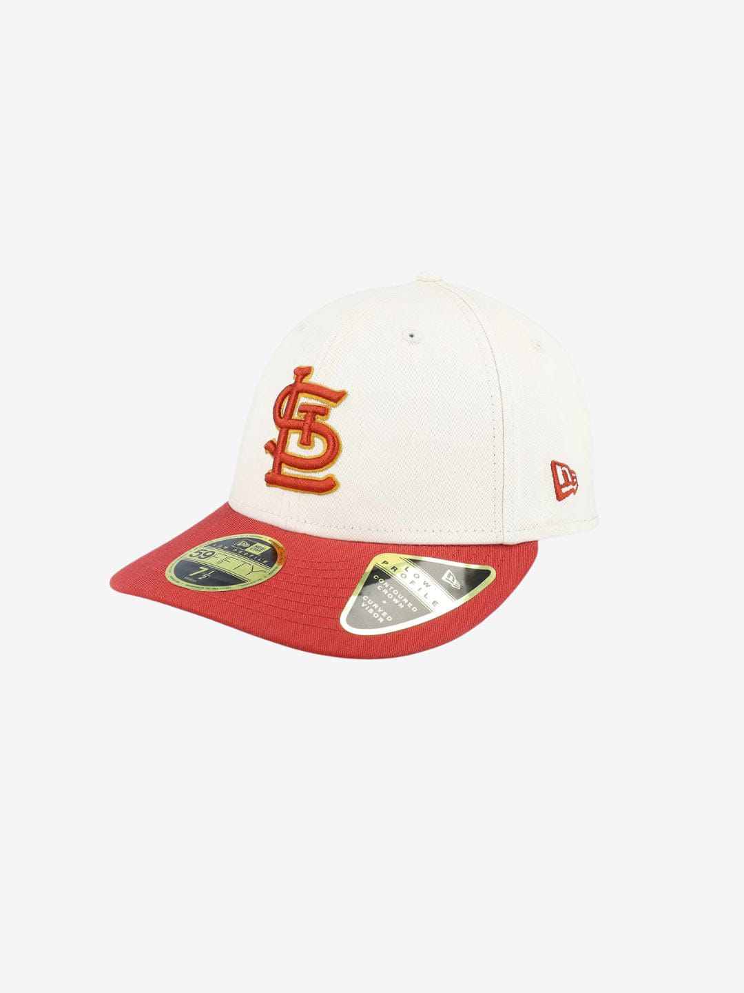 New Era St. Louis Cardinals Seasonal World Series 59FIFTY Low Profile Natural/Red Fitted