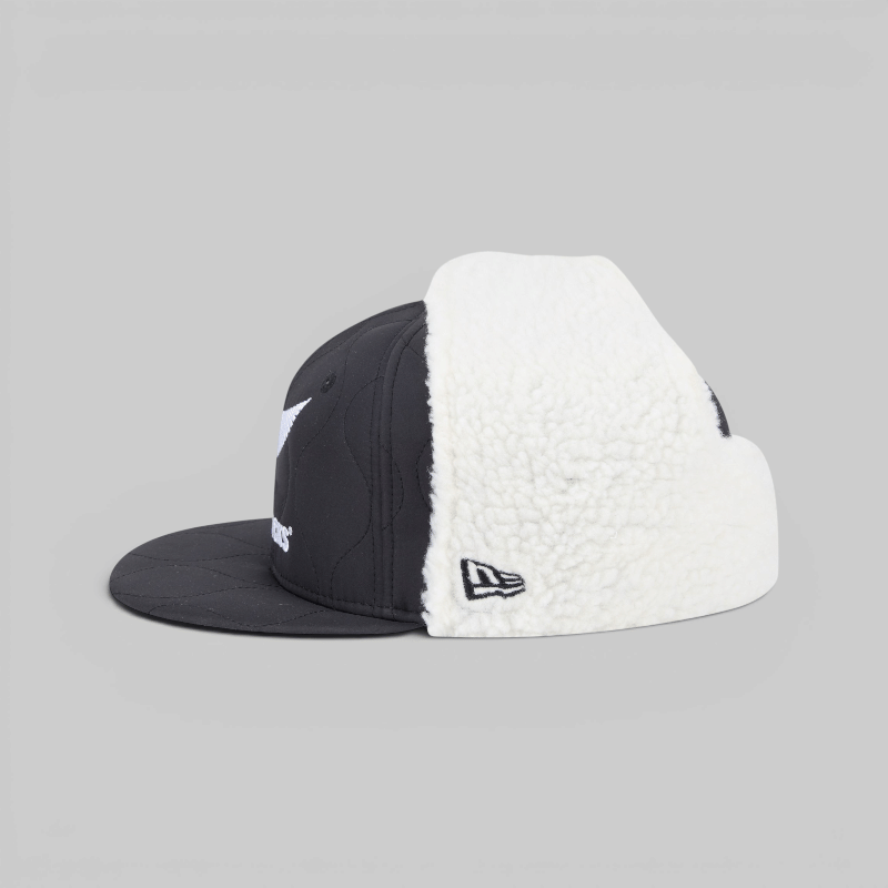 New Era All Blacks 59Fifty Fitted Quilted Dog Ear