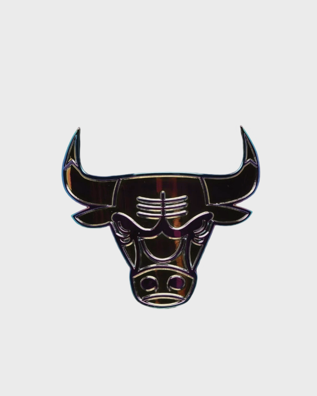 New Era Chicago Bulls Metal Pack 59FIFTY Fitted Hat Black / Iridescent