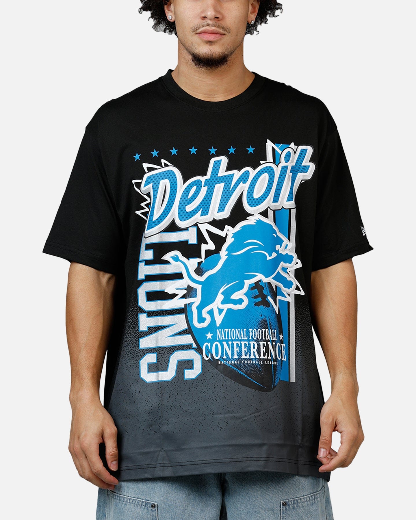 New Era Detroit Lions Sport Class T - Shirt Black