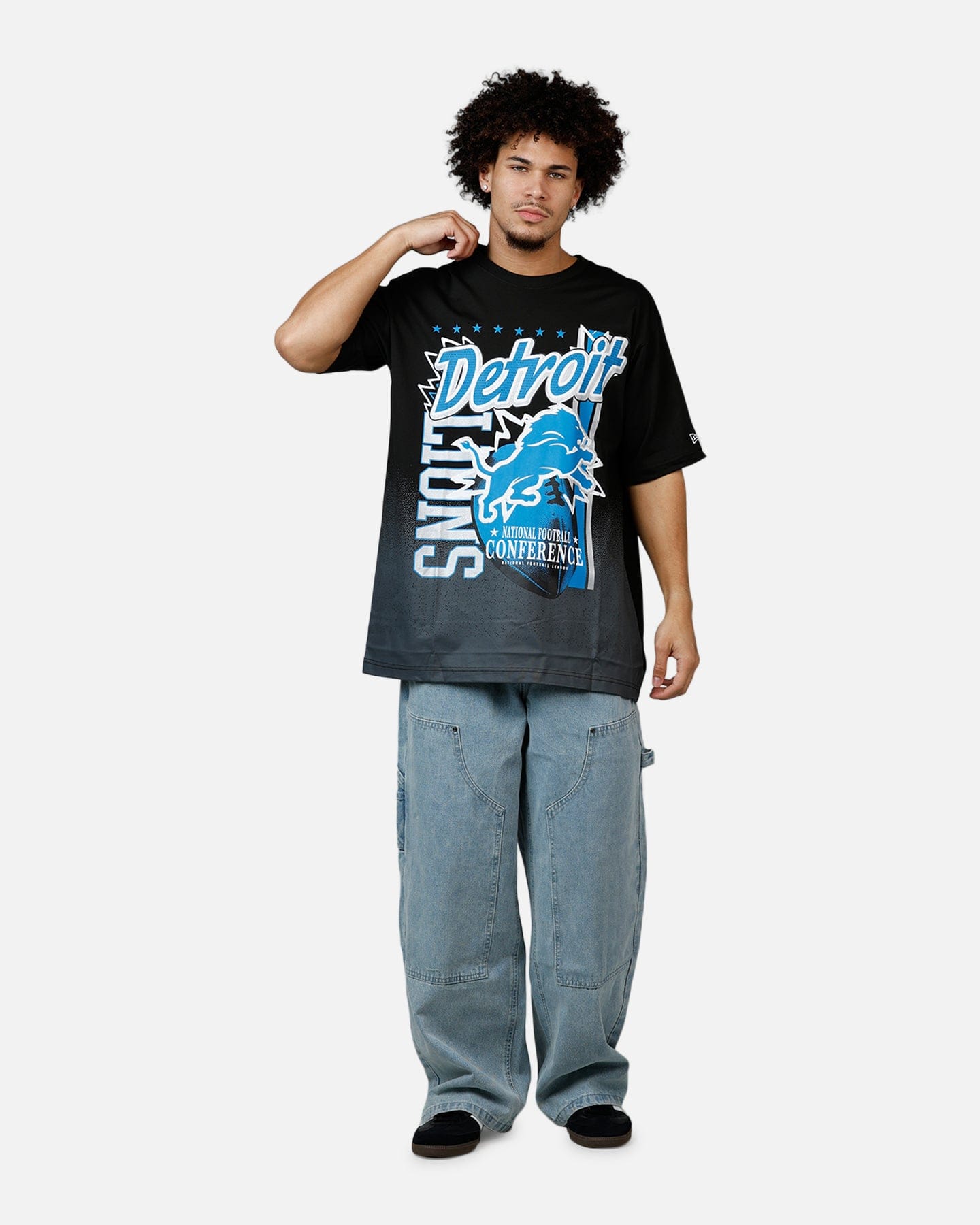 New Era Detroit Lions Sport Class T - Shirt Black