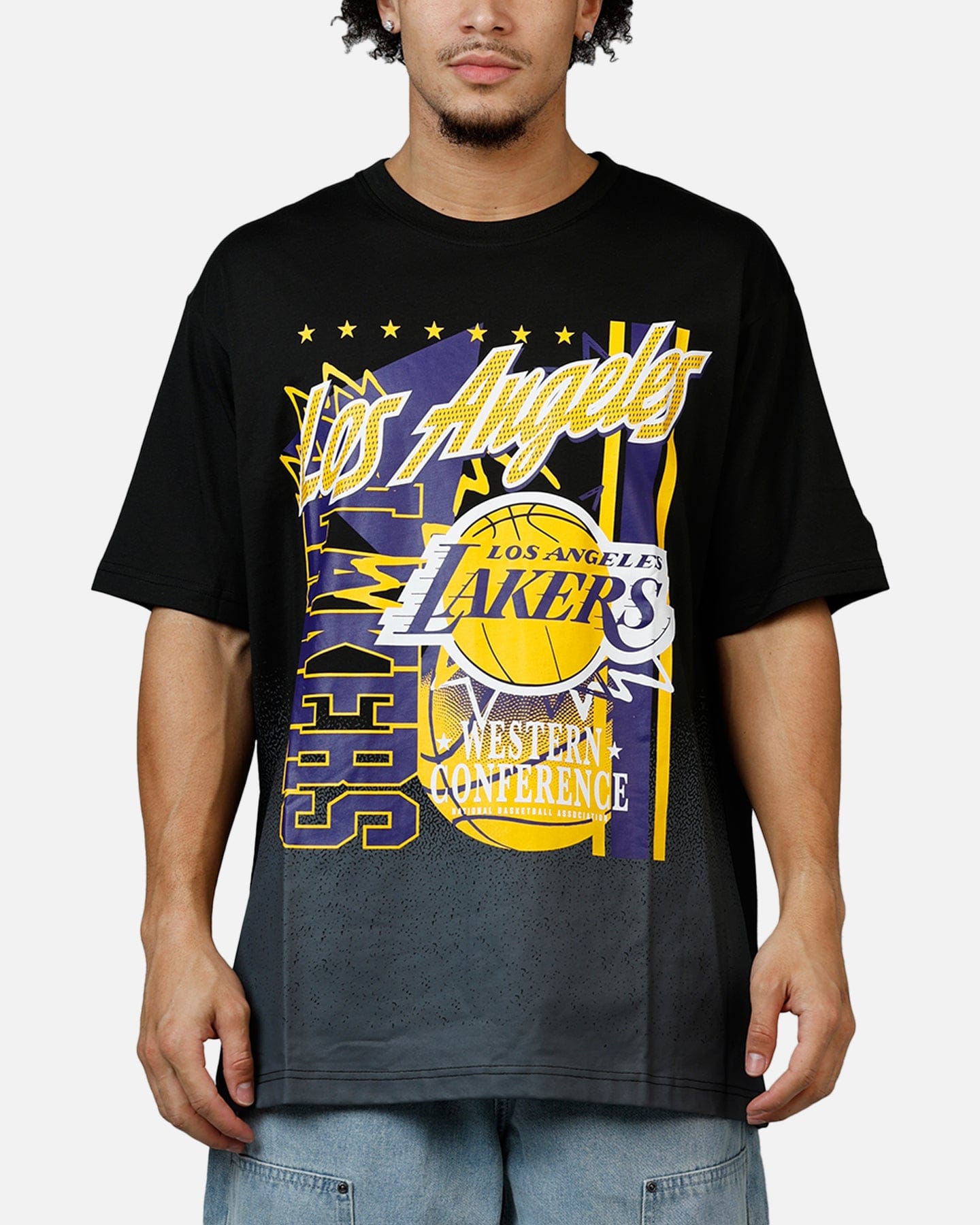 New Era Los Angeles Lakers Sport Class T - Shirt Black