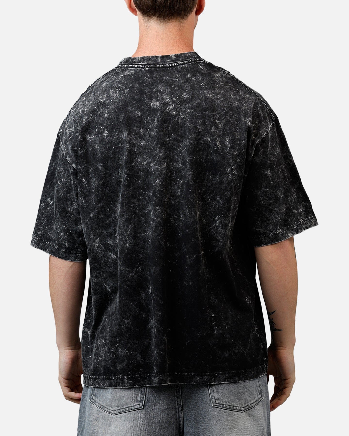 New Era Indiana Fever Boxy Essentials T - Shirt Washed Black