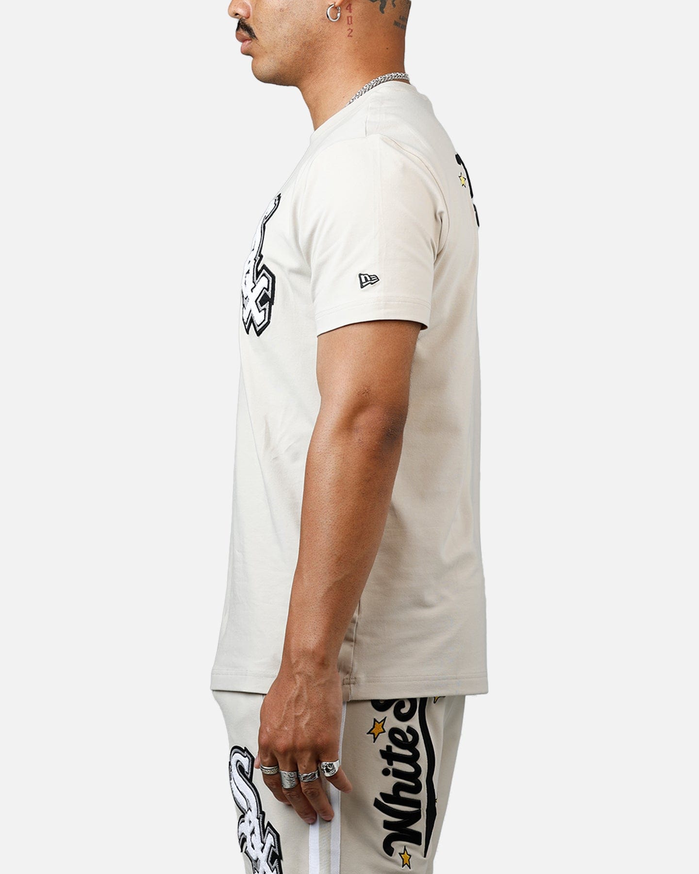 New Era Chicago White Sox Logo Select Summer T - Shirt Stone