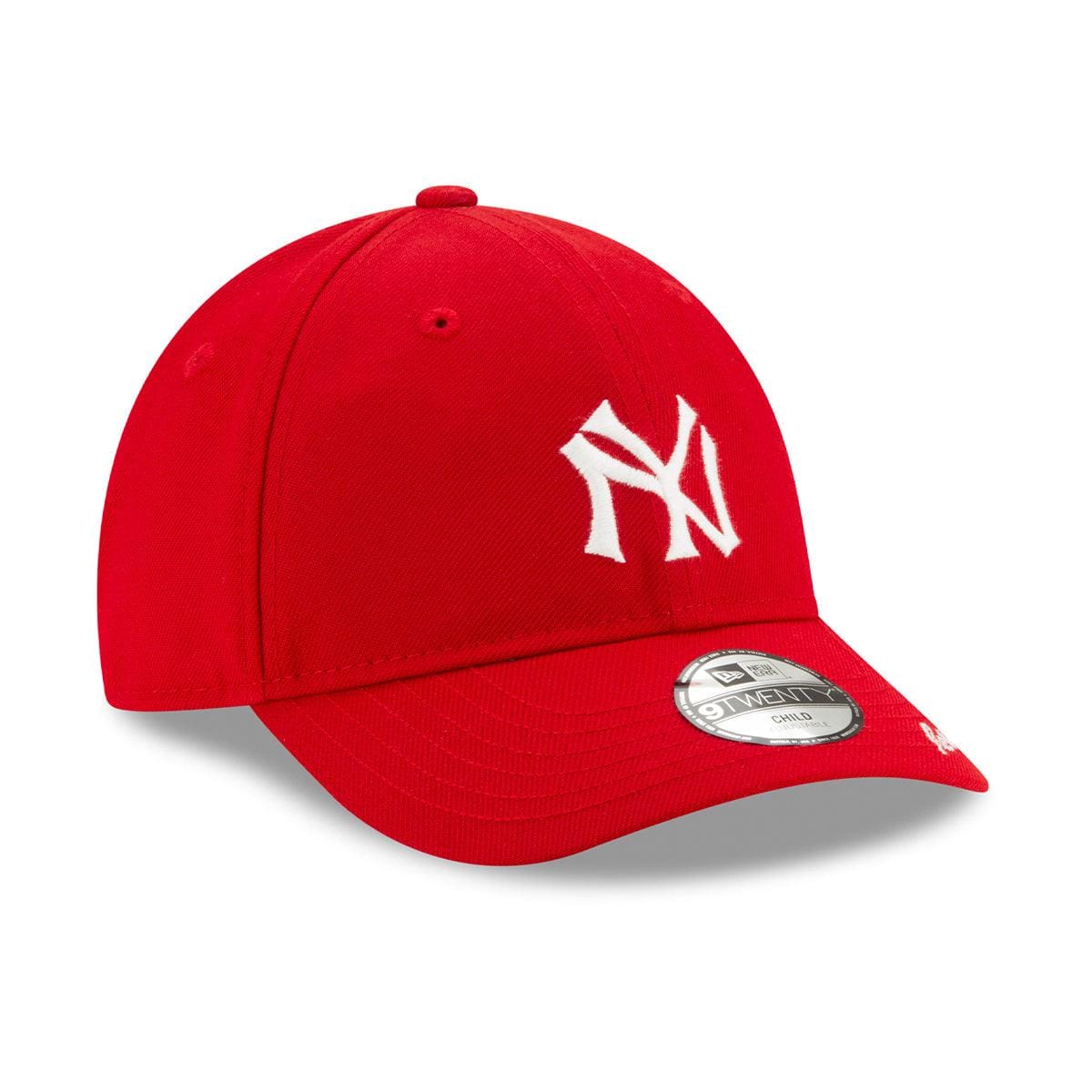 New Era + Ralph Lauren New York Yankees Kids 9TWENTY Cap Scarlet