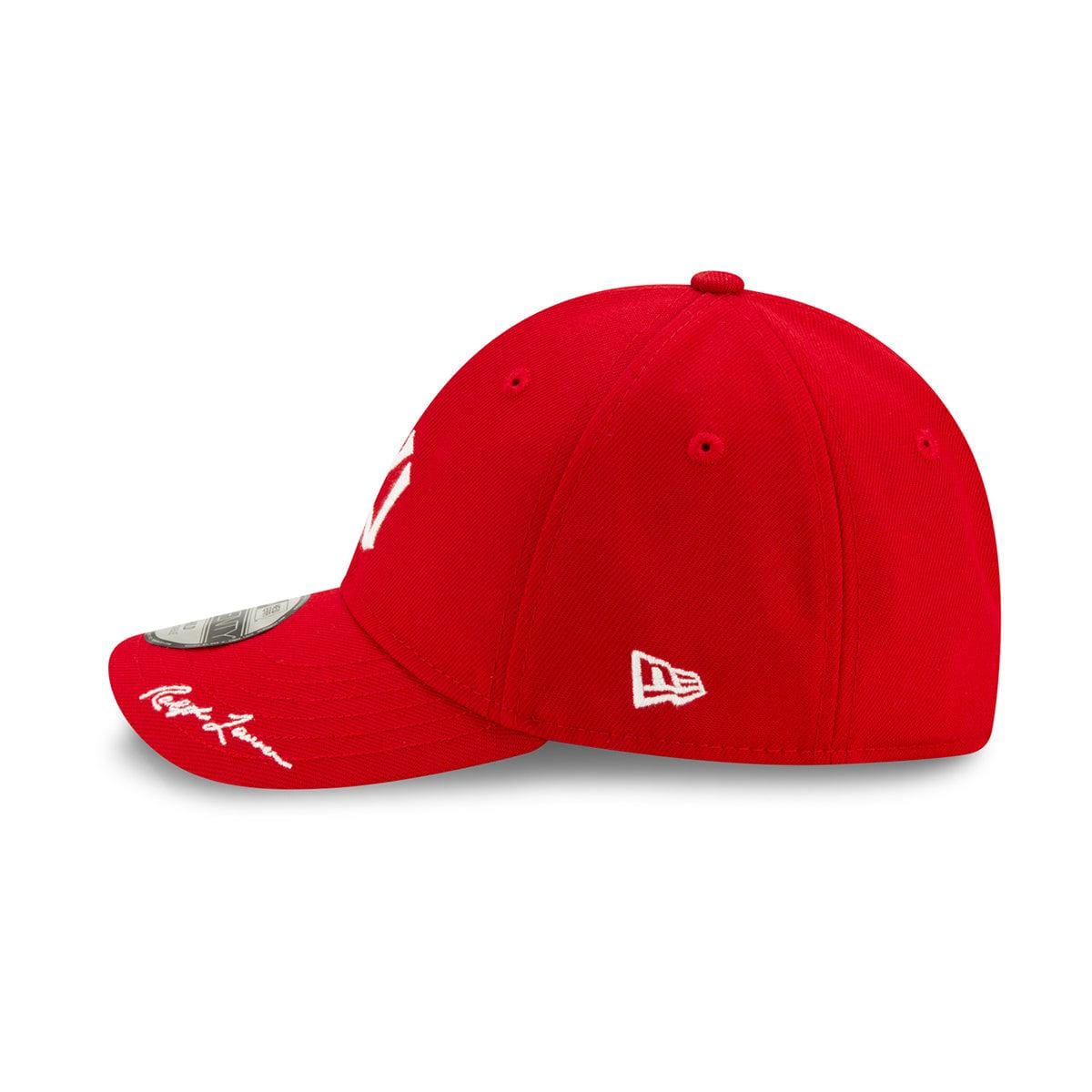 New Era + Ralph Lauren New York Yankees Kids 9TWENTY Cap Scarlet