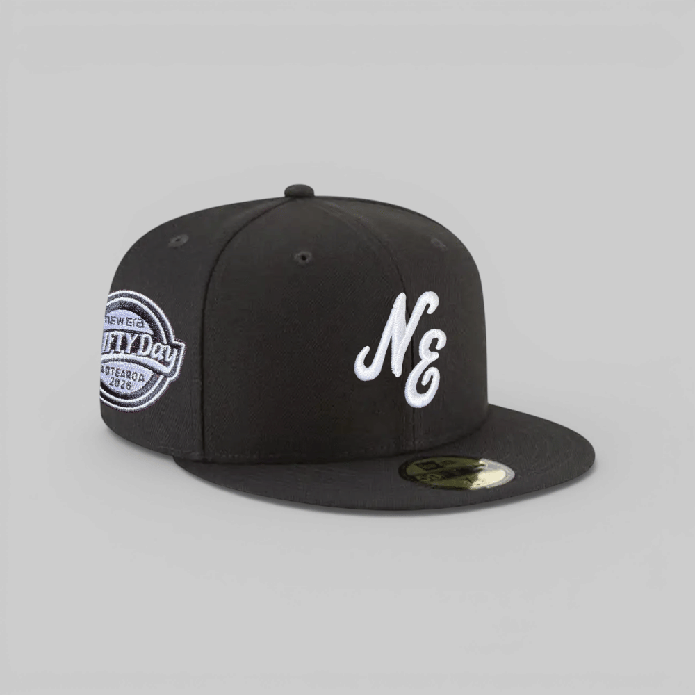 New Era Vintage Script 59Fifty Day Aotearoa Black
