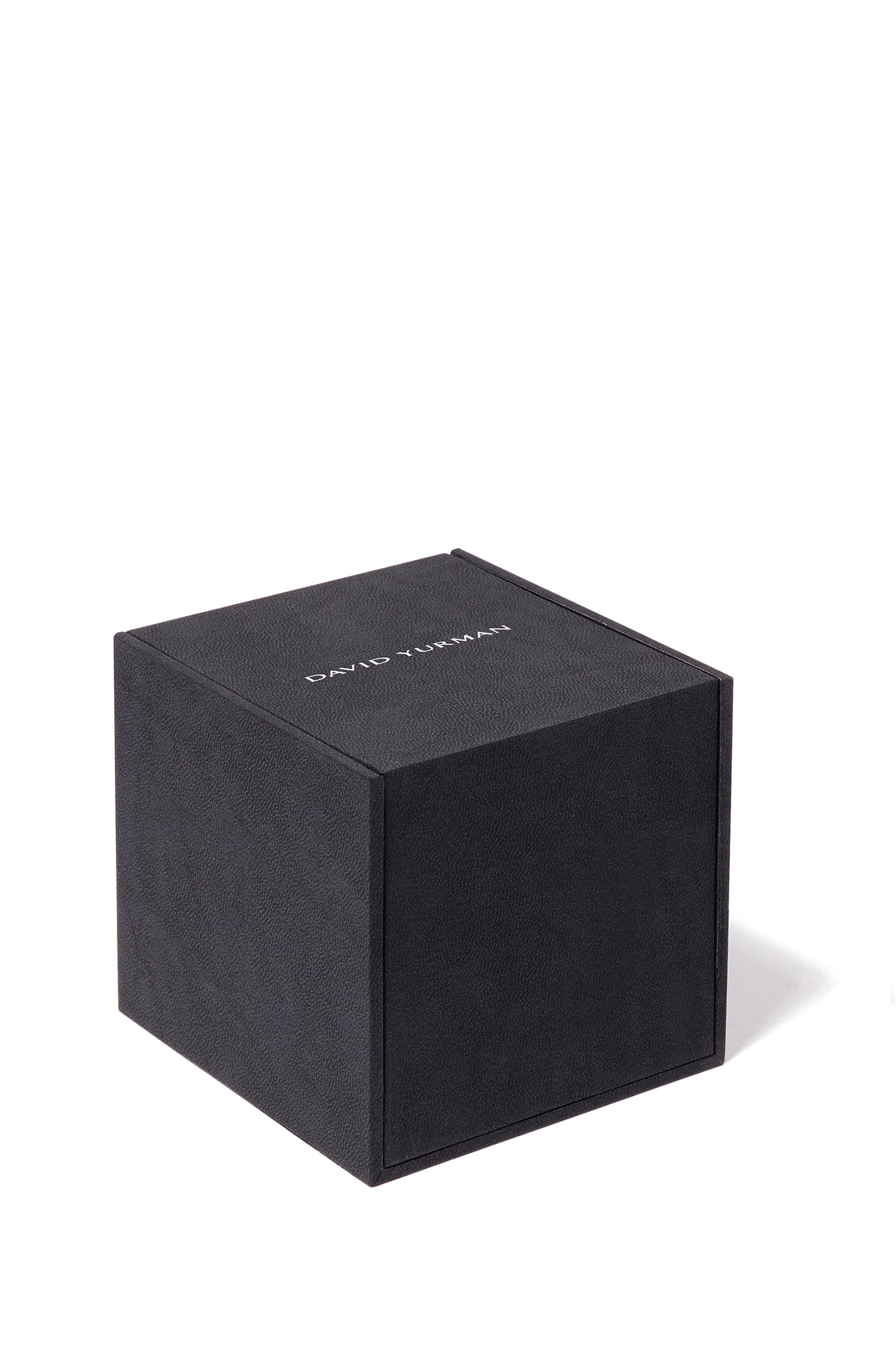 David Yurman Cablespira Bracelet, 18K Yellow Gold, Black Onyx & Diamonds