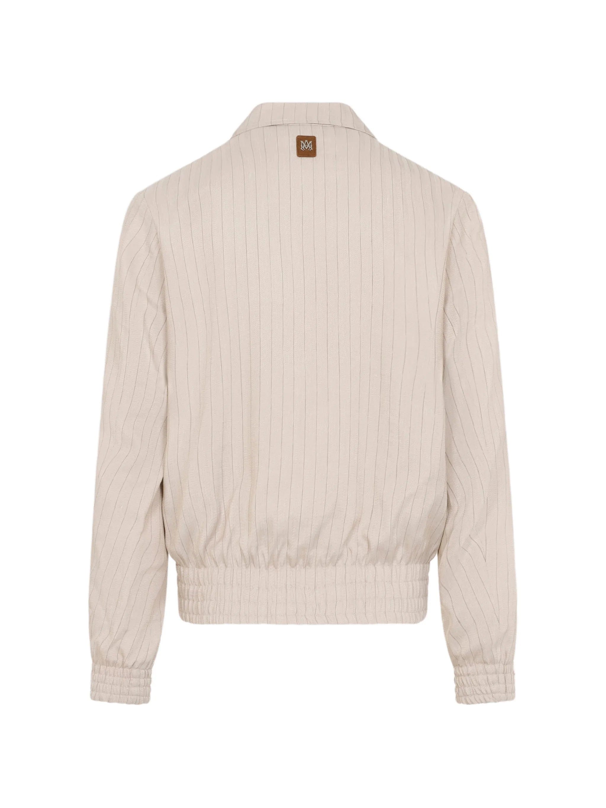 AMIRI striped zip - up jacket