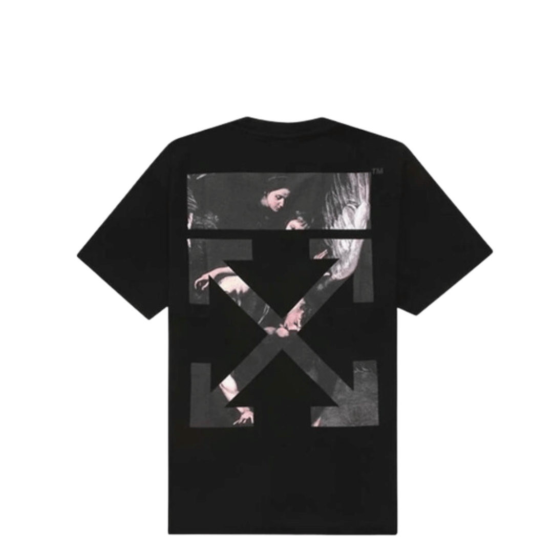 Off White Caravaggio Arrow T-Shirt Black | Off Kicks