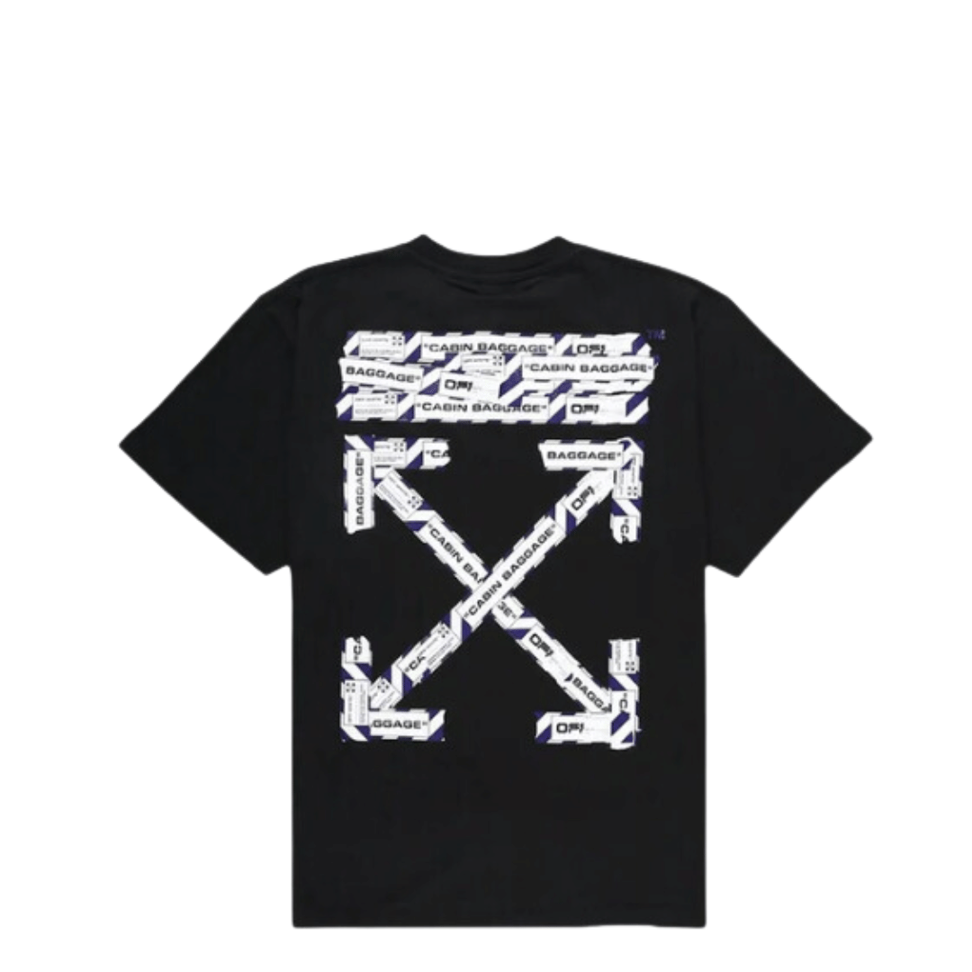 Off White Airport Tape Oversized T-Shirt