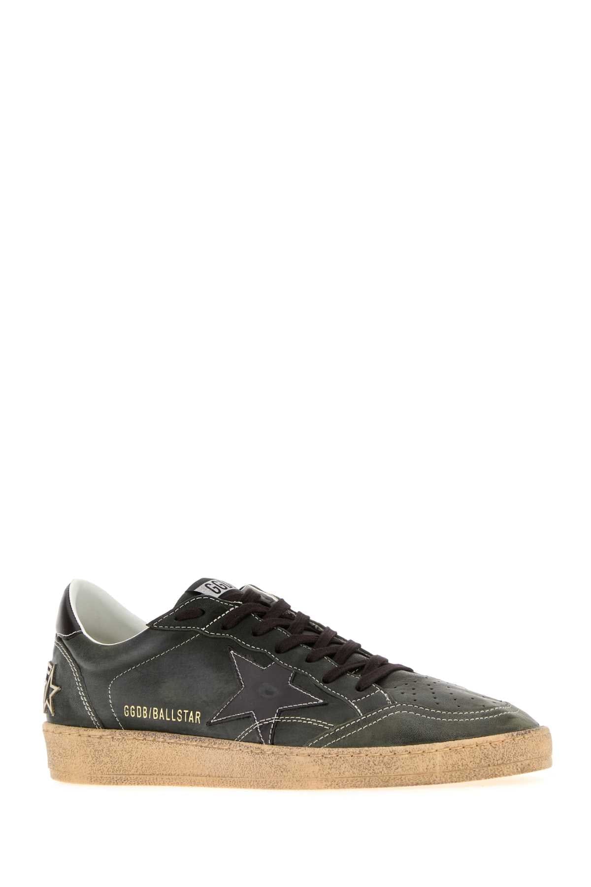 Golden Goose Deluxe Brand Ball Star Sneaker — Black