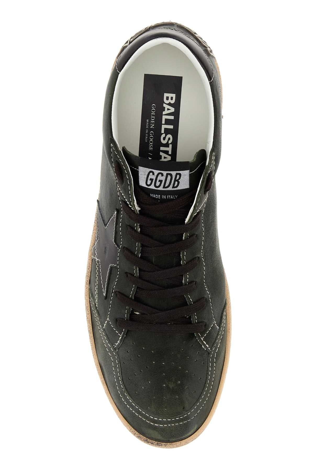 Golden Goose Deluxe Brand Ball Star Sneaker — Black