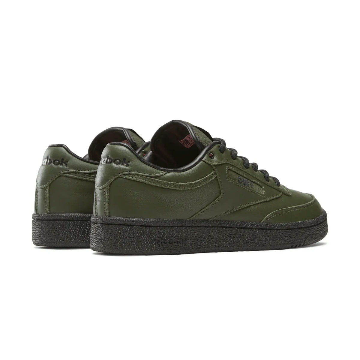 Reebok + OBEY Club C 85 Green Black Red