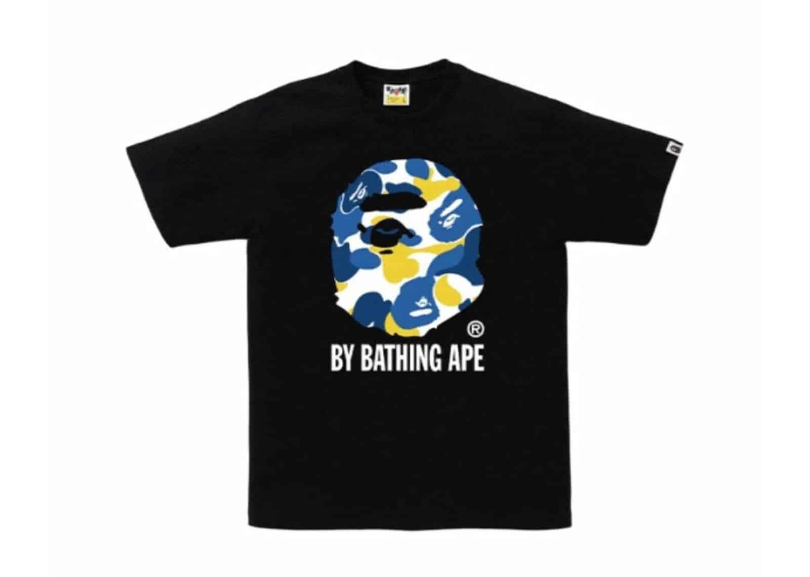 Bape Shanghai Big Ape Head T-Shirt Black