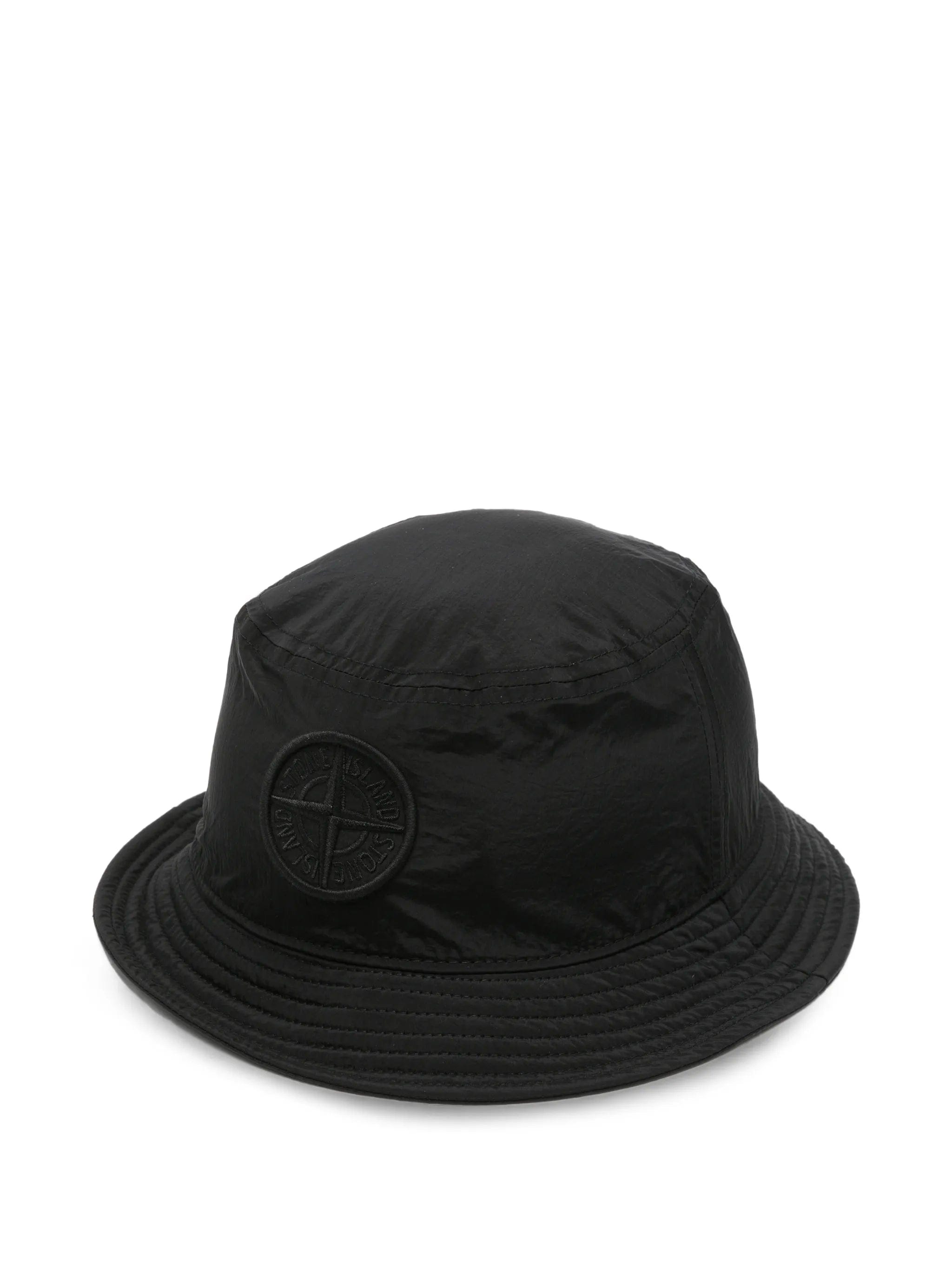 Stone Island logo - patch bucket hat