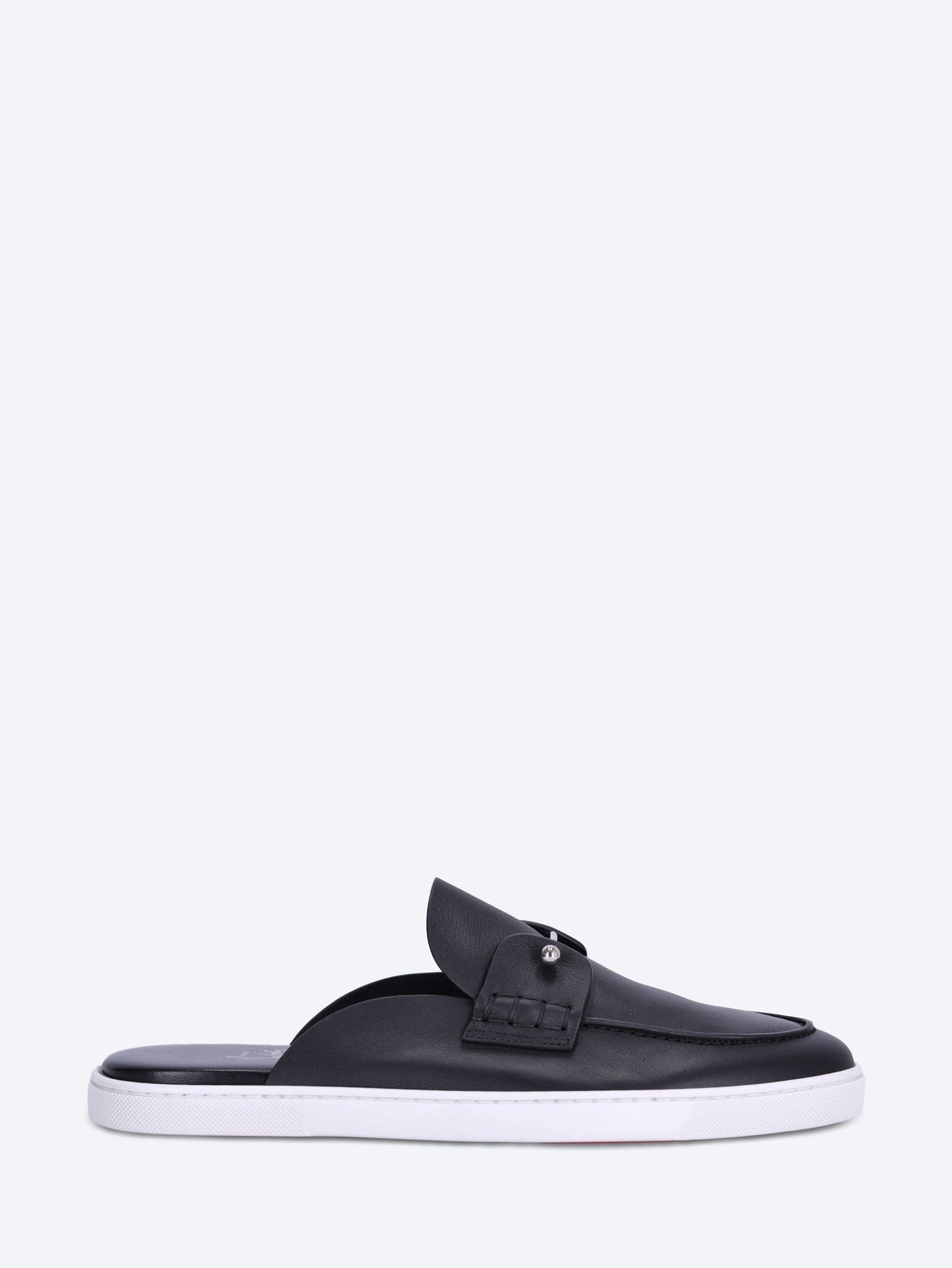 Christian Louboutin Chanme flat calf retourne loafers