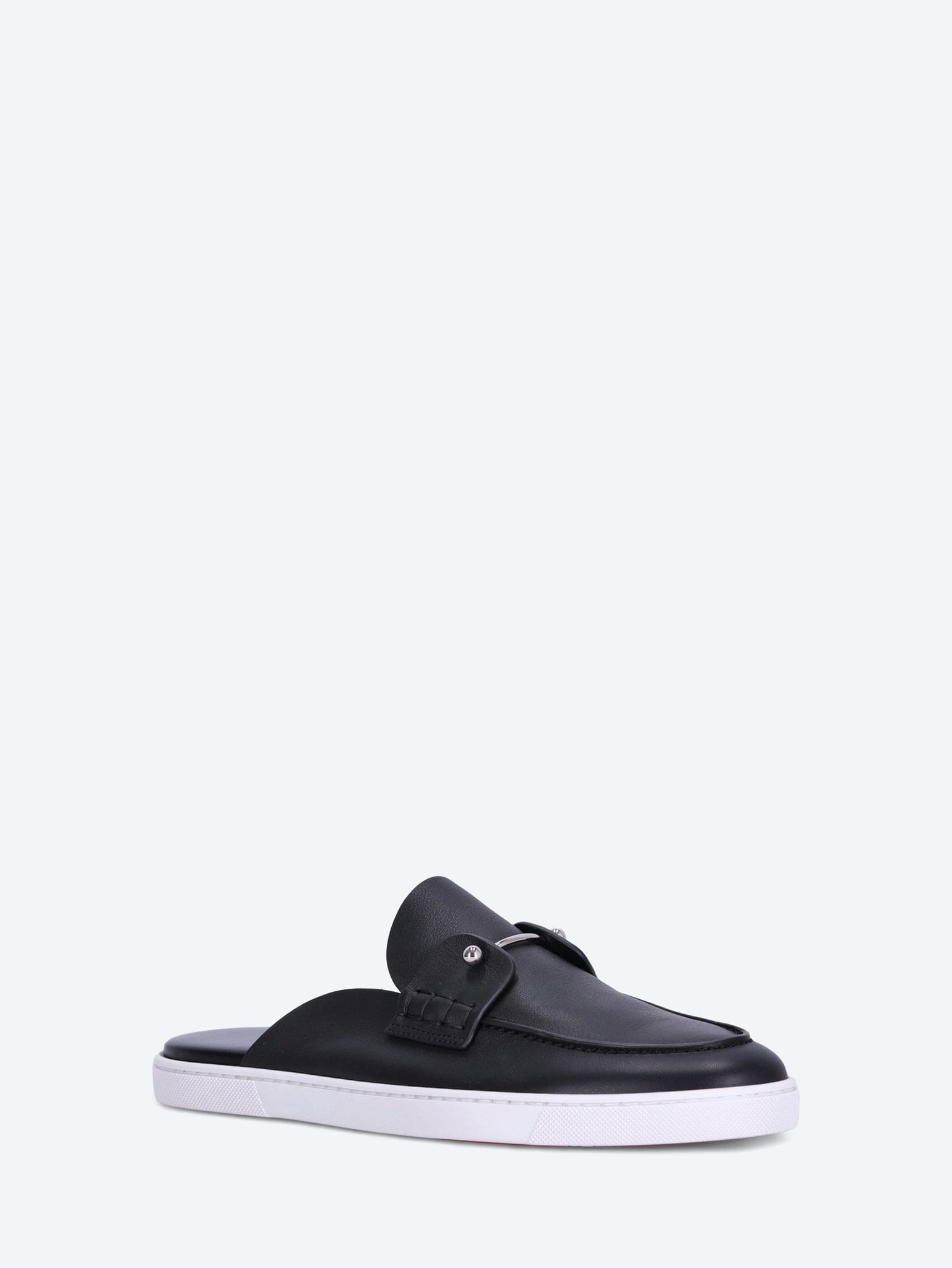 Christian Louboutin Chanme flat calf retourne loafers