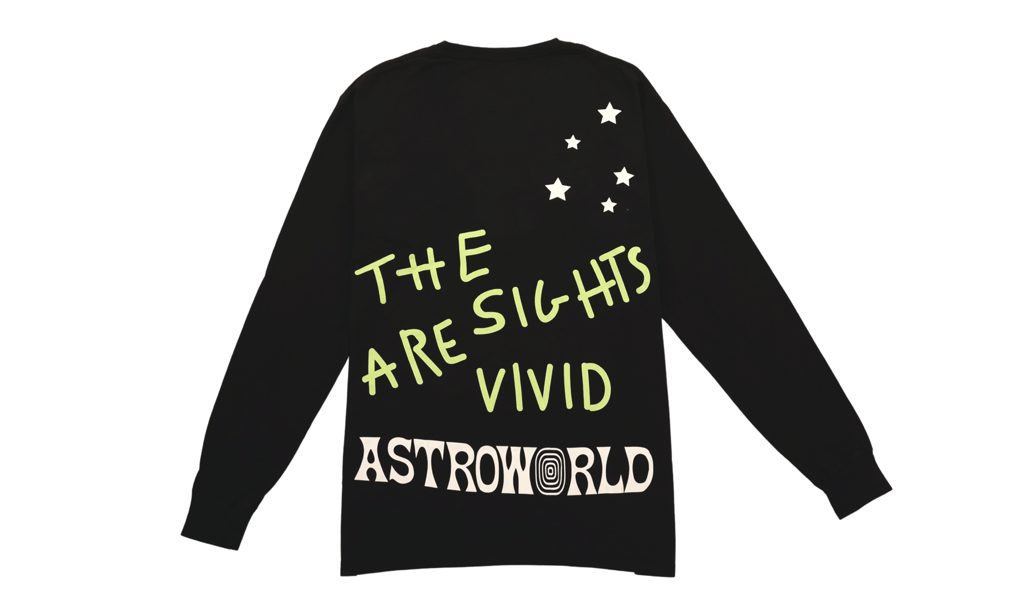 Travis Scott Astroworld Enjoy The Ride Long Sleeve (83665 - 105) Men's Size S - 2XL
