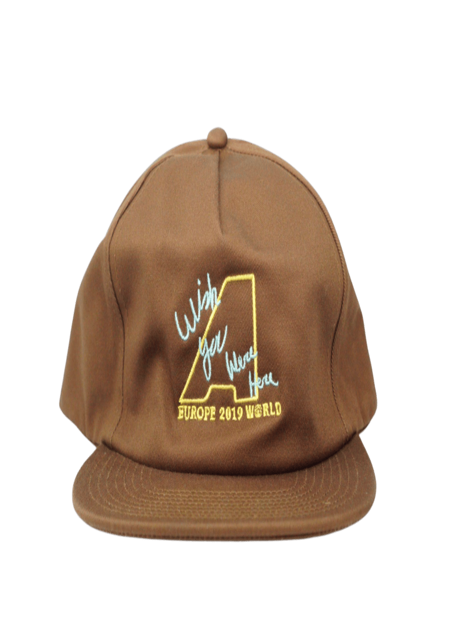 Travis Scott Live In Europe Hat Brown