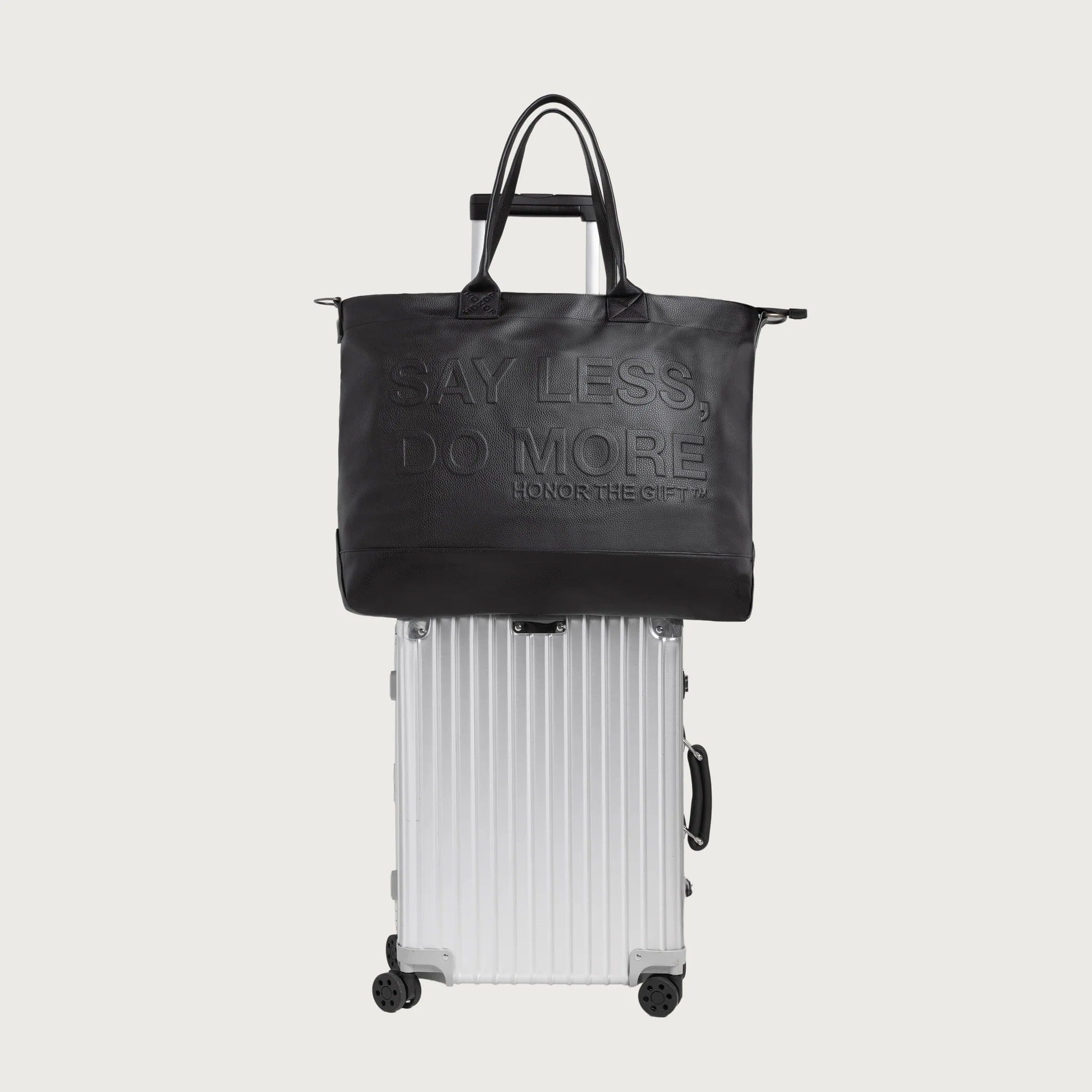Honor The Gift Do More Travel Tote Black