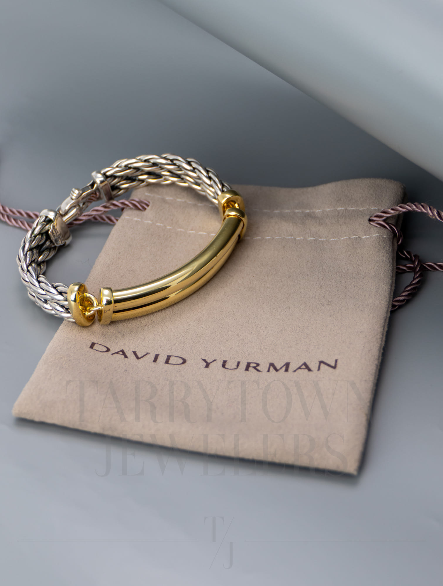 David Yurman Metro Double Wheat Chain Bracelet