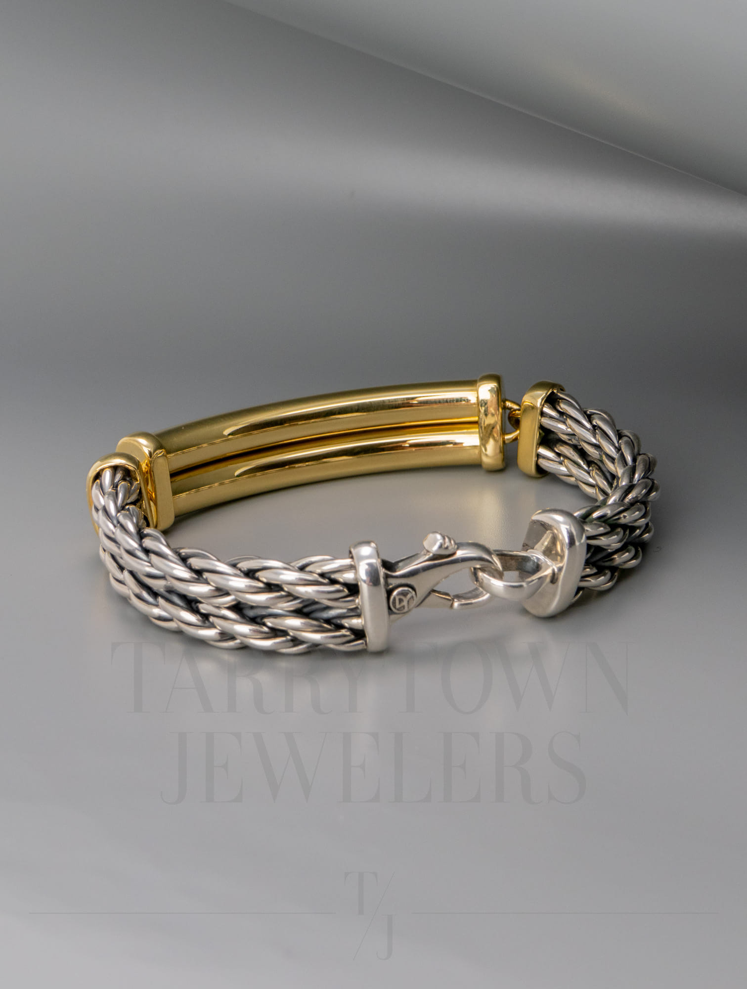 David Yurman Metro Double Wheat Chain Bracelet