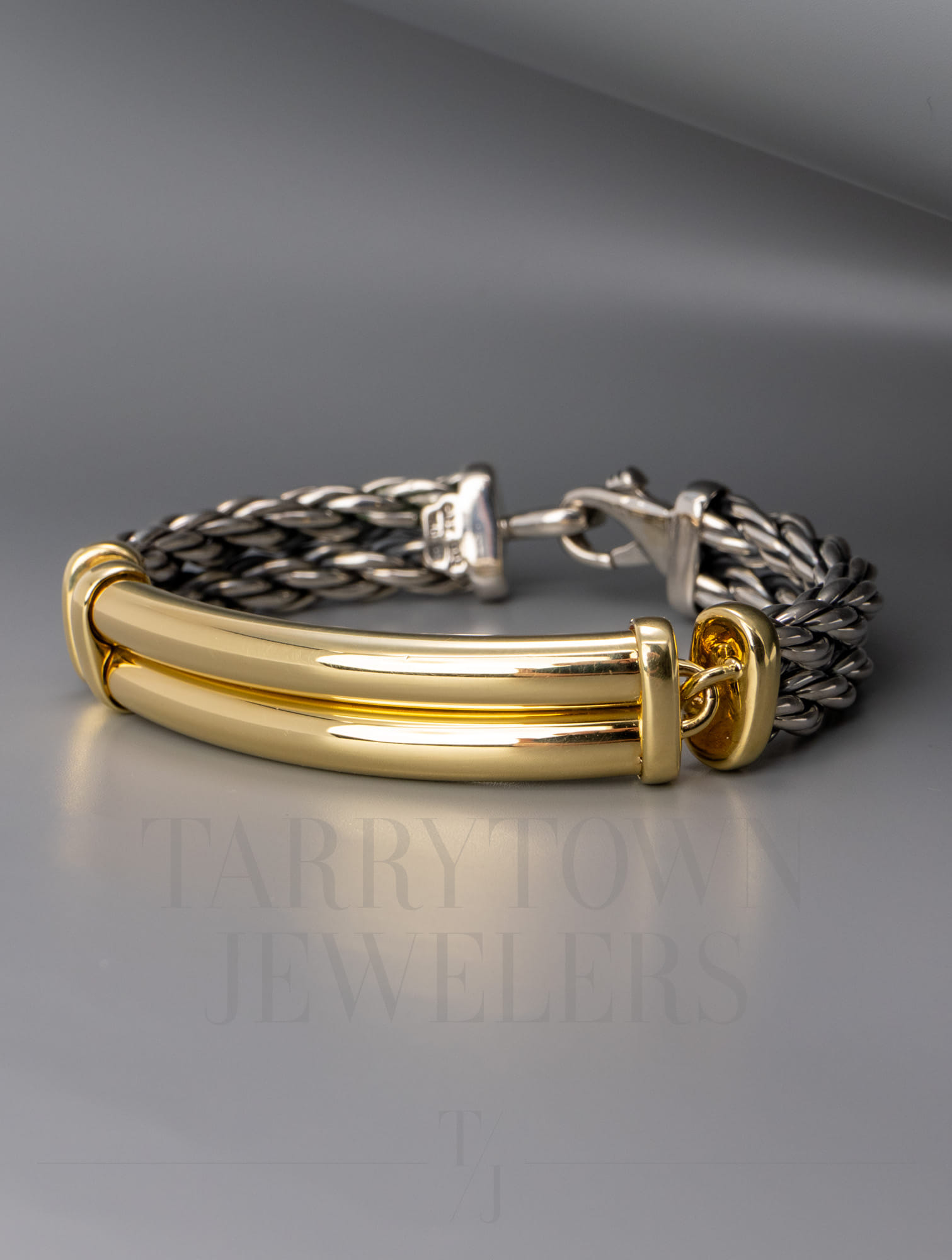 David Yurman Metro Double Wheat Chain Bracelet