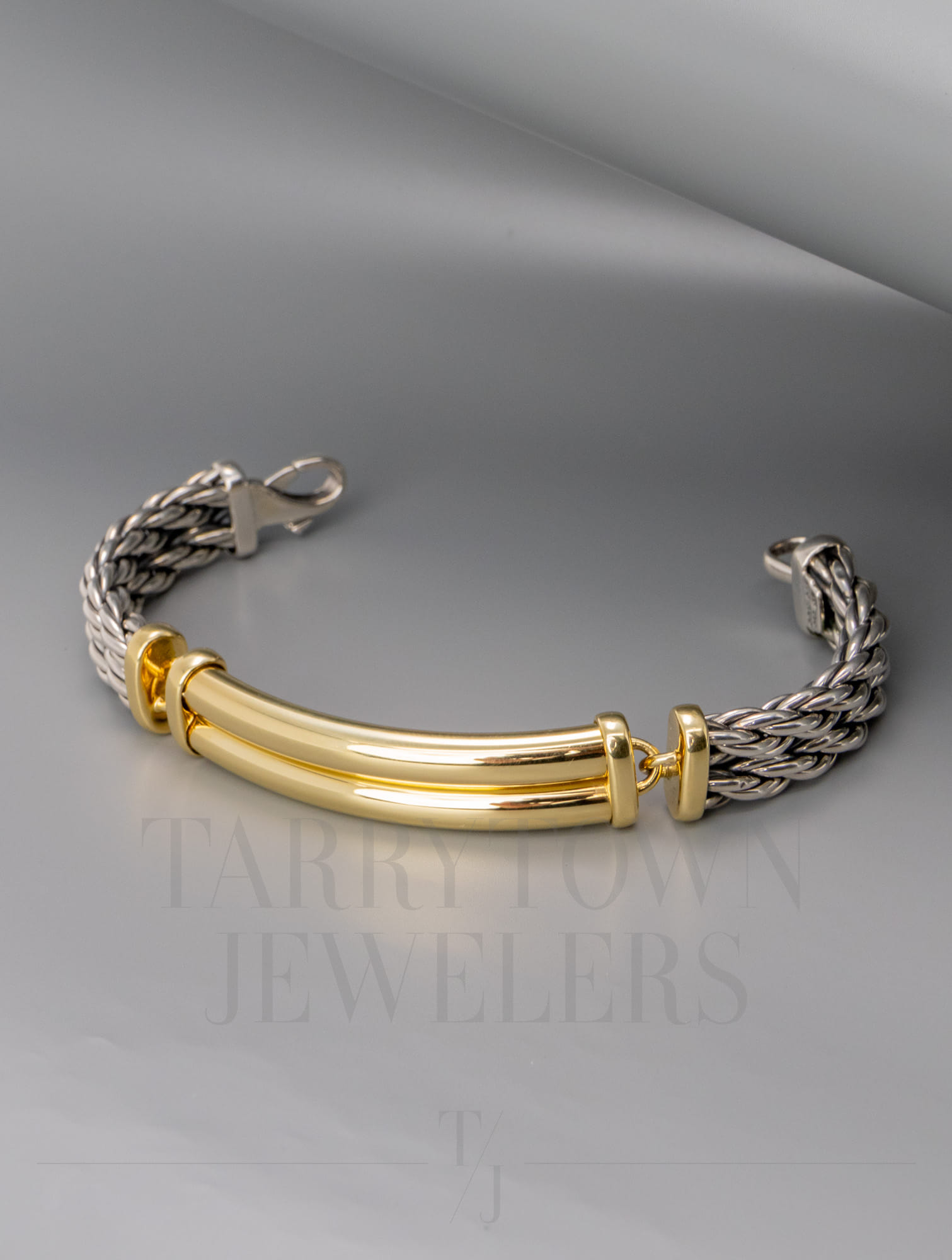 David Yurman Metro Double Wheat Chain Bracelet