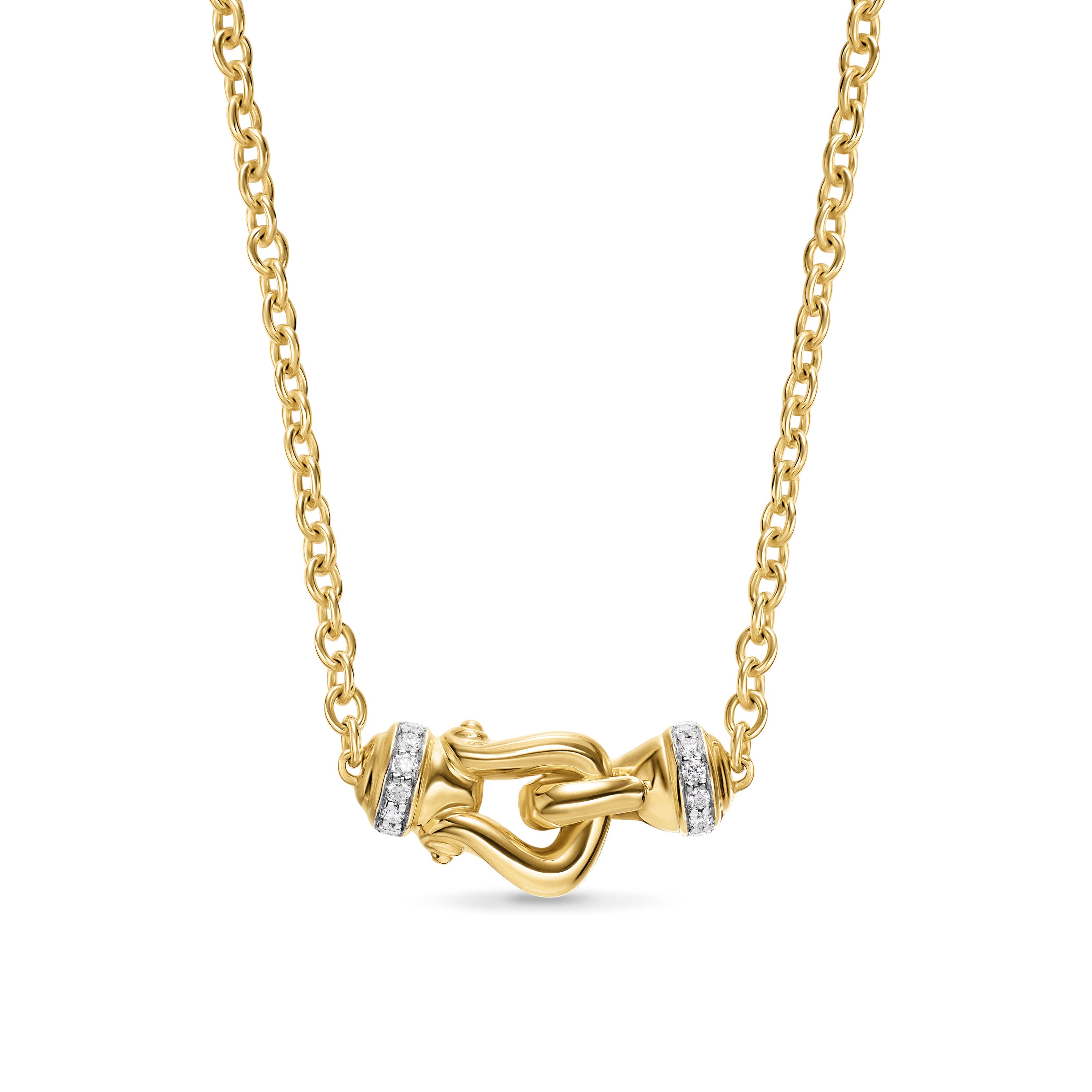 David Yurman Cable Collectibles® Collection Necklace in 18K Yellow Gold